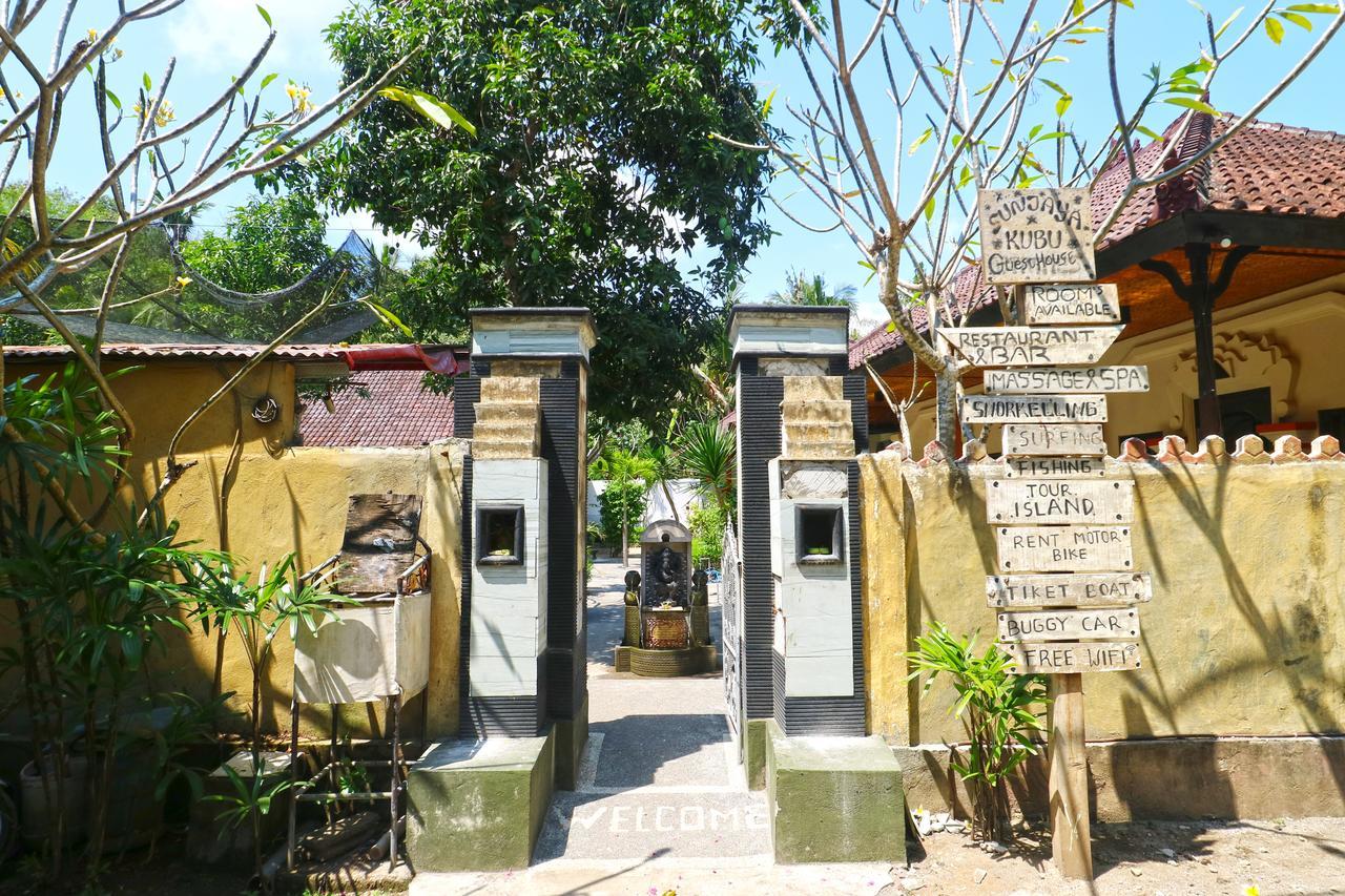 Sunjaya Kubu Guesthouse Lembongan Exterior photo